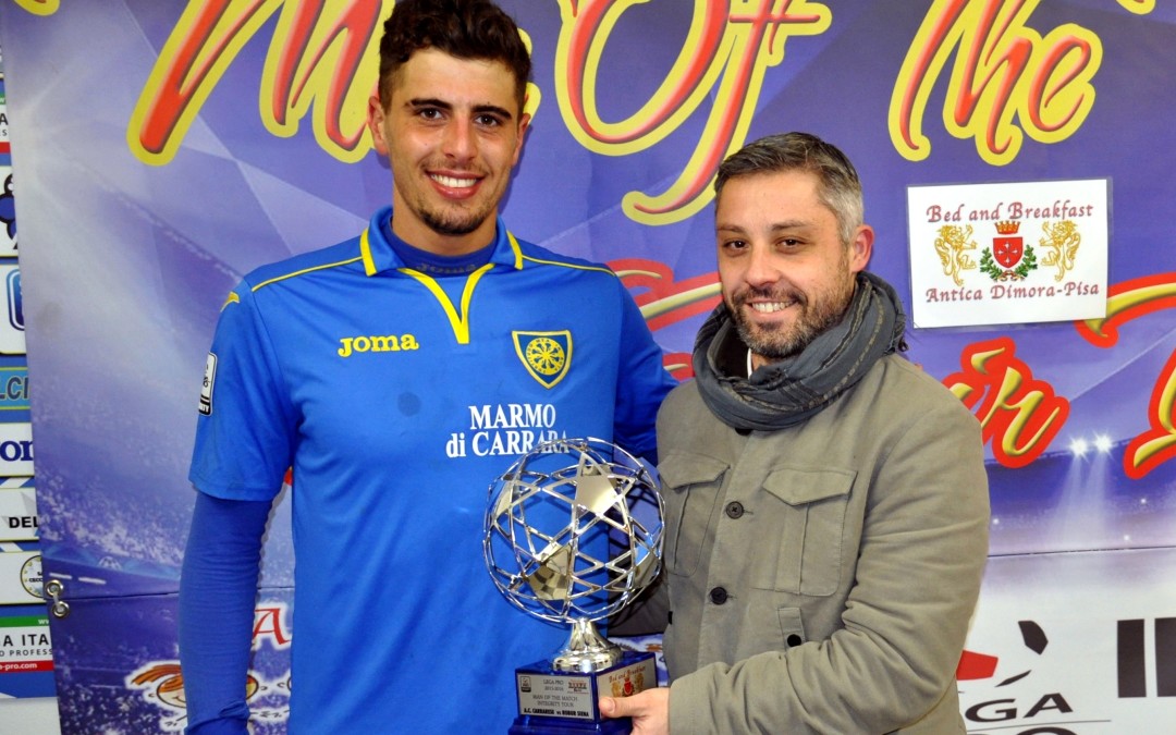 I giocatori premiati in Carrarese – Siena