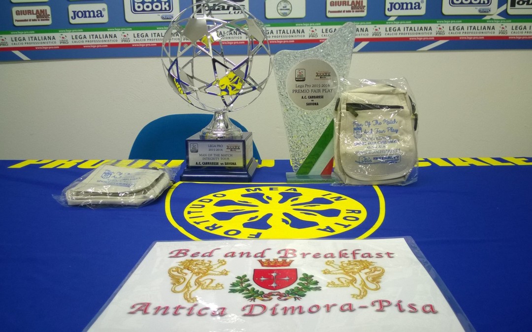 Carrarese Calcio – Savona Fbc…ecco i premiati!