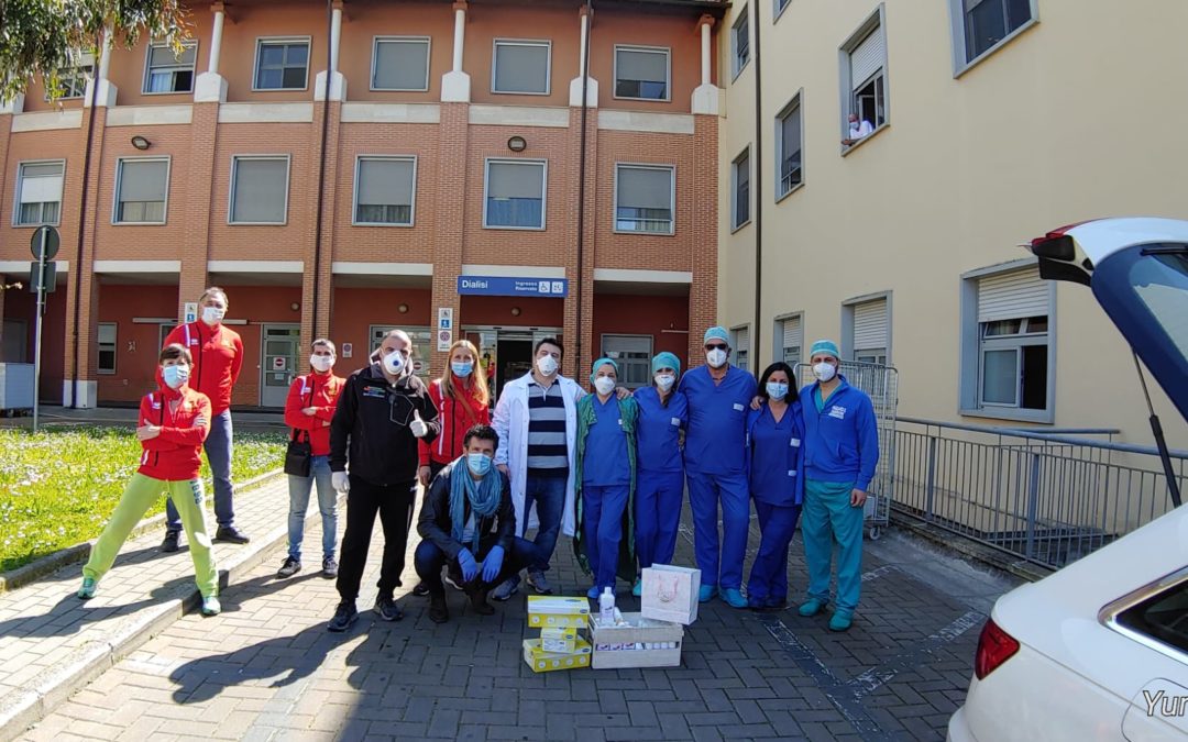 Operazione “Coccole” a fianco degli operatori Covid-19